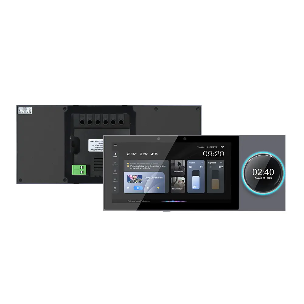 Tuya Hub Gateway nhà thông minh điều khiển trung tâm Touch Panel với 6 ''hd LCD hiển thị ZigBee nhà thông minh quản lý