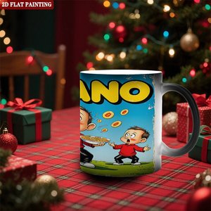 Taza de Cerámica Beano Comic de 11 oz, Sensible al Calor, Cambia de Color - Product Image 2