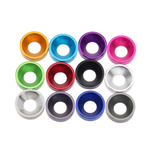 Số liệu Đế Quốc chất lượng tốt Lớp 5 Lớp 2 gr2 GR5 Titan Anodized đầy màu sắc hình nón mặt máy giặt hình cầu máy giặt hình nón ghế - Product Image 3