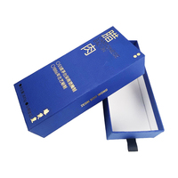 Boîte d'emballage personnalisée pour bijoux (bracelet de montre, boucles d'oreilles, collier, bague) avec logo, en carton, finition mate