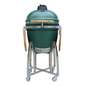 Auplex Parrilla Kamado <span class=keywords><strong>de</strong></span> Cerámica <span class=keywords><strong>de</strong></span> 21 Pulgadas, Ahumador <span class=keywords><strong>de</strong></span> Carbón para <span class=keywords><strong>Exteriores</strong></span>, Horno <span class=keywords><strong>de</strong></span> Barbacoa con Estantes Laterales para Cocinar en el Jardín y Fiestas - Product Image 1