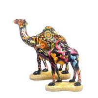 Résine Art Fournitures Terre Sainte Jérusalem Souvenirs Chameau Miniature Sculptures Décoration de La Maison