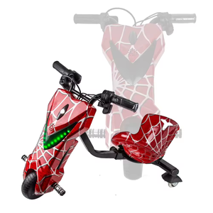 8 pouces enfants électrique dérive Trike fou dérive chariot batterie au Lithium moteur d'entraînement <span class=keywords><strong>E</strong></span>-Scooter 3 roues vitesse chariot dérive électronique - Product Image 6