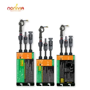 무선 3 단계 또는 1 단계 스마트 4 패널 또는 1 패널 2 입력 250w 350 500 600 700 와트 600w 마이크로 인버터 mc4 커넥터