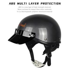 <span class=keywords><strong>Casco</strong></span> con personalidad de gángster japonés, <span class=keywords><strong>Vintage</strong></span> <span class=keywords><strong>casco</strong></span> de motocicleta, Media gorra ABS para Motocross para hombres y mujeres, cuatro estaciones, montar en <span class=keywords><strong>bicicleta</strong></span> - Product Image 3