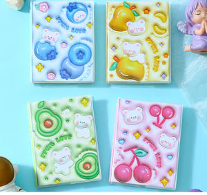 Carnet de notes en mousse 3D en PU pour l'école et le bureau, vente en gros - Product Image 3