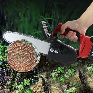 Ananke Tools High Quality 10 Inch Electric Chainsaw Household <b>Tree</b> Trimming Portable Cordless Chainsaw - Product Image 6