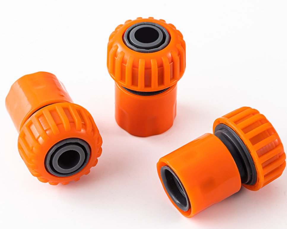 Xclou Raccordo Rapido Per Tubo Da Giardino 19 Mm (3/4 Pollici) - Adattatore In Plastica Verde