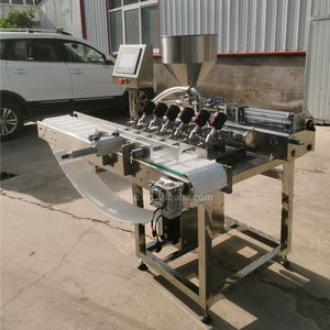 Machine d'injection de garniture de qualité supérieure pour beurre et confiture, pour la garnissage de pâte à pain, la fabrication de sandwichs et la distribution de crème sur gâteaux - Product Image 3