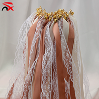 Bâtons de guirlandes colorées en dentelle avec clochettes pour décoration de fête et événements de mariage – Populaires et abordables