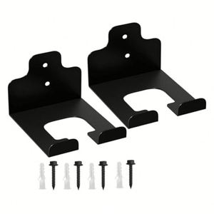 Lot de 2 supports muraux pour tondeuse à gazon, organisateur de garage, support mural pour outils de jardinage, support mural pour débroussailleuse - Product Image 1