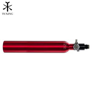 TUXING Hochdruck härte wieder verwenden Stark Hpa Rot 380CC 0.38L 5/8-18UNF Flasche HPA Tank Atmung Tauchen Aluminium Luftbehälter - Product Image 5
