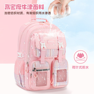 Nueva Mochila Escolar Coreana Ligera de Gran Tamaño con Diseño a Cuadros para Primaria (1-3-6) - Product Image 3