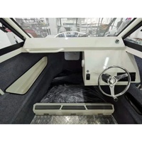 Bateau ponton en aluminium soudé Gospel de 6,25 m (20 pieds) avec moteur hors-bord pour la pêche en haute mer, les loisirs et les divertissements