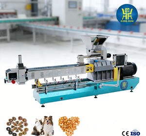 Maquinaria <span class=keywords><strong>para</strong></span> Alimento Seco <span class=keywords><strong>para</strong></span> Perros, Línea <span class=keywords><strong>de</strong></span> Producción <span class=keywords><strong>de</strong></span> Alimento <span class=keywords><strong>para</strong></span> Gatos, Máquina Extrusora <span class=keywords><strong>de</strong></span> Doble Tornillo <span class=keywords><strong>para</strong></span> Hacer <span class=keywords><strong>Croquetas</strong></span> y Pellets <span class=keywords><strong>de</strong></span> Alimento <span class=keywords><strong>para</strong></span> Perros - Product Image 1