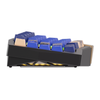 Clavier mécanique AKKO Year Snake Armor-Xuanwu Alice Layout, confort ergonomique, démontage rapide, sans fil, rétroéclairage RGB, fixation par ressort