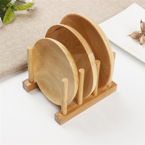 Égouttoir en bois bambou créatif écologique, vaisselle, séchage, organisateur pour bol de <span class=keywords><strong>cuisine</strong></span>, étagère en bois, 1 pièce - Product Image 6
