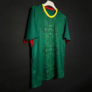 高品質ポリエステル繊維使用、アフリカサッカーカップ（セネガルカップ）大人用サッカーユニフォーム、2026年ワールドカップセネガル代表ユニフォーム - Product Image 5