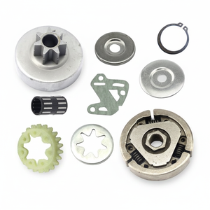 Frizione a tamburo compatibile con Stihl MS380 038, gabbia per aghi, ingranaggio a denti dritti, pompa olio, anello elastico, rondella, coperchio, accessori per anelli elastici - Product Image 4