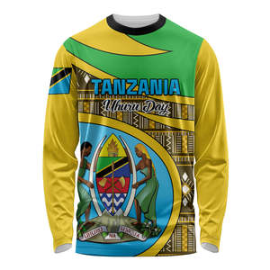 T-shirt à manches longues uni de <span class=keywords><strong>Tanzanie</strong></span>, motif totem rayé, imprimé personnalisé, léger, indispensable, coupe ajustée, haut à manches longues - Product Image 5