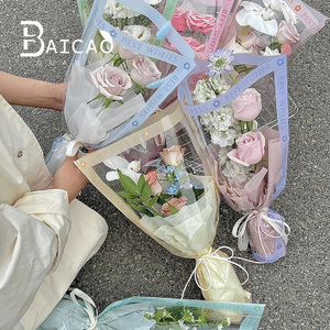 Sacs à bouquet de style anglais (uniques/en lot) - Fournitures d'emballage de fleurs faites à la main pour les fleuristes et les vendeurs de marché - Product Image 4