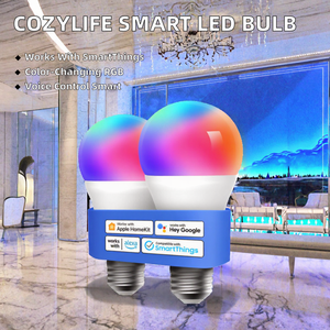 Cozylife Bombilla LED Inteligente para HomeKit <span class=keywords><strong>Siri</strong></span> Control de Voz RGBWC con Bases E14/E27/GU10 - Product Image 2