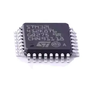 集積回路MCUチップSTM32L412K8T6 STM32L412K8T6TR stm 32bitマイクロコントローラIC lqfp32