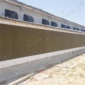 Almohadilla de enfriamiento por evaporación de bajo precio con marco de PVC para granja avícola e invernadero - Product Image 5