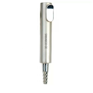 รูตรงกลาง gasparoti cannula สองหลุมสแตนเลสเครื่องมือผ่าตัดไฟฟ้า - Product Image 2