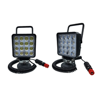 Lámpara de Trabajo LED Flexible de 48 Vatios con Base Magnética, Lámpara de Inspección Portátil con Base Magnética Resistente, Venta de Fábrica