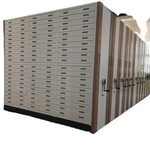 Estanterías Móviles para Biblioteca, Estanterías Compactas de Alta Densidad, Precio de Fábrica, Sistema de Archivo Manual de Metal - Product Image 2