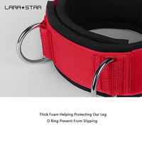 LS1156 Sangle de jambe/cuisse/cheville portable réglable Tube en latex Set Training Leg Thigh Hip Gym Fitness Pull Up Tick Resistance Band