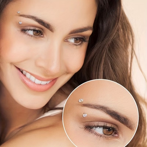 Ensemble de bijoux de <span class=keywords><strong>piercing</strong></span> corporel en gros, nouvelle collection mode estivale : clous pour sourcils, barres courbes, anneaux de <span class=keywords><strong>nombril</strong></span>, clous pour lèvres - Product Image 3