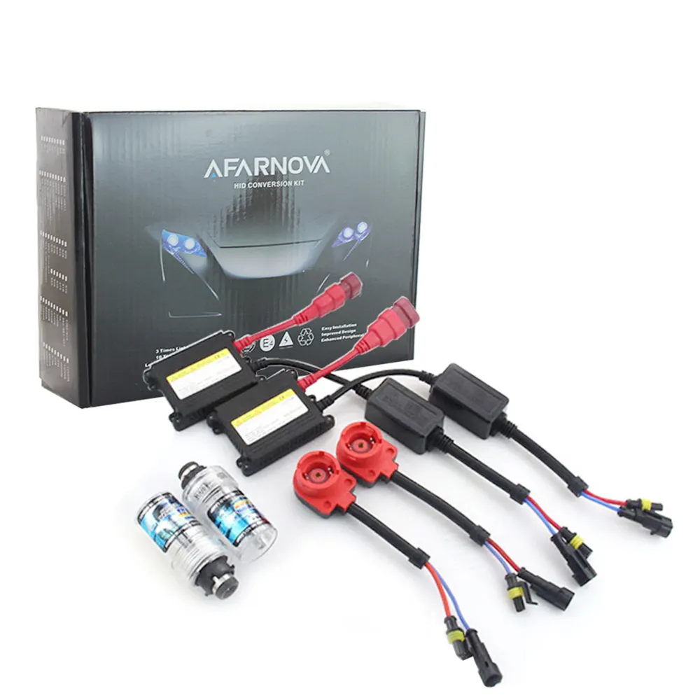 factory auto xenon lamp 12V 35W slim ballast hid conversion repair kit 4300k 6000k 8000k super quality