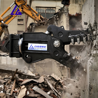 Concasseur hydraulique fixe pour béton, certifié CE, pour excavatrice de 10 à 30 tonnes, pour la démolition de fondations lourdes