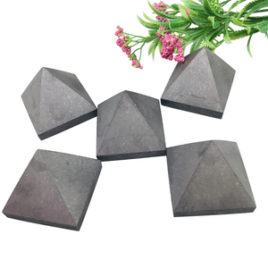Tự Nhiên Shungite Kim Tự Tháp Cho EMF Bảo Vệ Chữa Bệnh Năng Lượng Đá Cho Trang Trí Nội Thất - Product Image 1