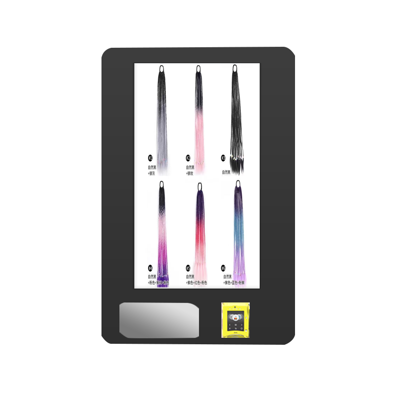 Мини-торговый автомат с сенсорным экраном для черных женщин, мини-торговый автомат для ресниц, маленький умный торговый автомат