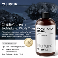 Diffuseur d'huiles essentielles InterContinental Aromatherapy Natural 500ml, thé blanc floral botanique, recharge liquide pour diffuseur à ultrasons