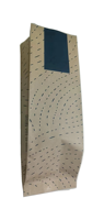 Sac à soufflets latéraux personnalisable, design unique, pour emballage de grains de café, aliments pour animaux, chewing-gum, sushi, lait, gelée, résistant à l'humidité et robuste