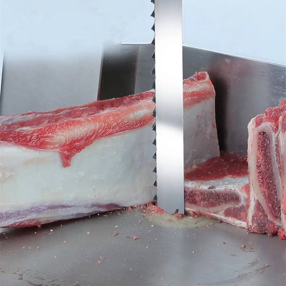 Lâmina de serra de fita para cortar carne e osso congelados 2085mm * 16mm * 0.56mm * T3 ou T4 (82 ") 10 peças/caixa