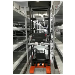 Robot AGV inteligente de 100 50kg, vehículos guiados automatizados, máquina de recolección apilable, <span class=keywords><strong>precio</strong></span> - Product Image 4