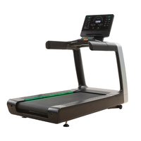 Tapis de course commercial électrique à inclinaison automatique, fréquence vectorielle, en acier, pour salle de sport, certifié CE, usine source, vitesse réglable de 1 à 20 km/h