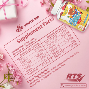 Gomitas Multivitamínicas Veganas con Biotina y Vitamina B5, Favorecen la Salud del Cabello, la Piel y las Uñas, Gomitas de Frutas a Base de Pectina para Todos - Product Image 5