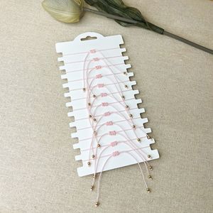 Bracciale da <span class=keywords><strong>damigella</strong></span> d'onore personalizzato da sposa Set 12 pezzi bracciale da festa regolabile con ciondolo a forma di lettera a cuore per donna ragazza - Product Image 3