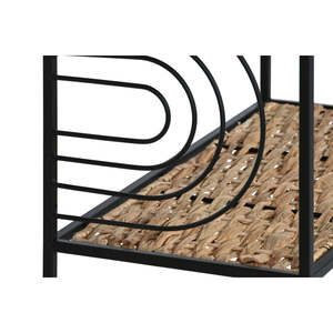 ESTANTE DE FIBRA METÁLICA 50X25X88 NEGRO - Product Image 1