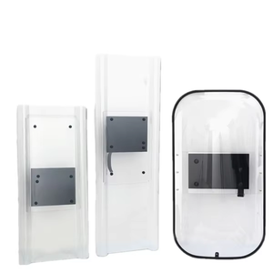Protector de Cuerpo Transparente Rectangular o Redondo Personalizado con Logotipo, de PC, con Asa - Product Image 1