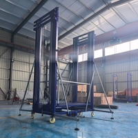 Plateforme élévatrice électrique mobile, élévateur hydraulique, élévateurs de chantier pour la décoration intérieure et le transport de marchandises