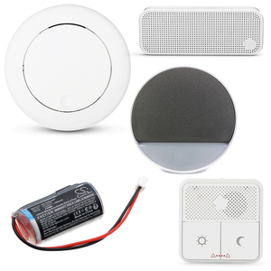 Batería para <span class=keywords><strong>Verisure</strong></span> Roykvarsler, Sirena de Voz, Panel de Control Nocturno, Detector de Cámara Voiceq, Control Nocturno, CR-2/3AZ 1350mAh - Product Image 1