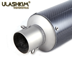 Système d'échappement universel en acier inoxydable de haute qualité <span class=keywords><strong>Coude</strong></span> à petit canon 60mm Section de queue universelle - Product Image 6