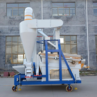 Machine de déstonage automatique à plateau en acier inoxydable et grand écran, équipement de nettoyage par gravité pour grains et semences